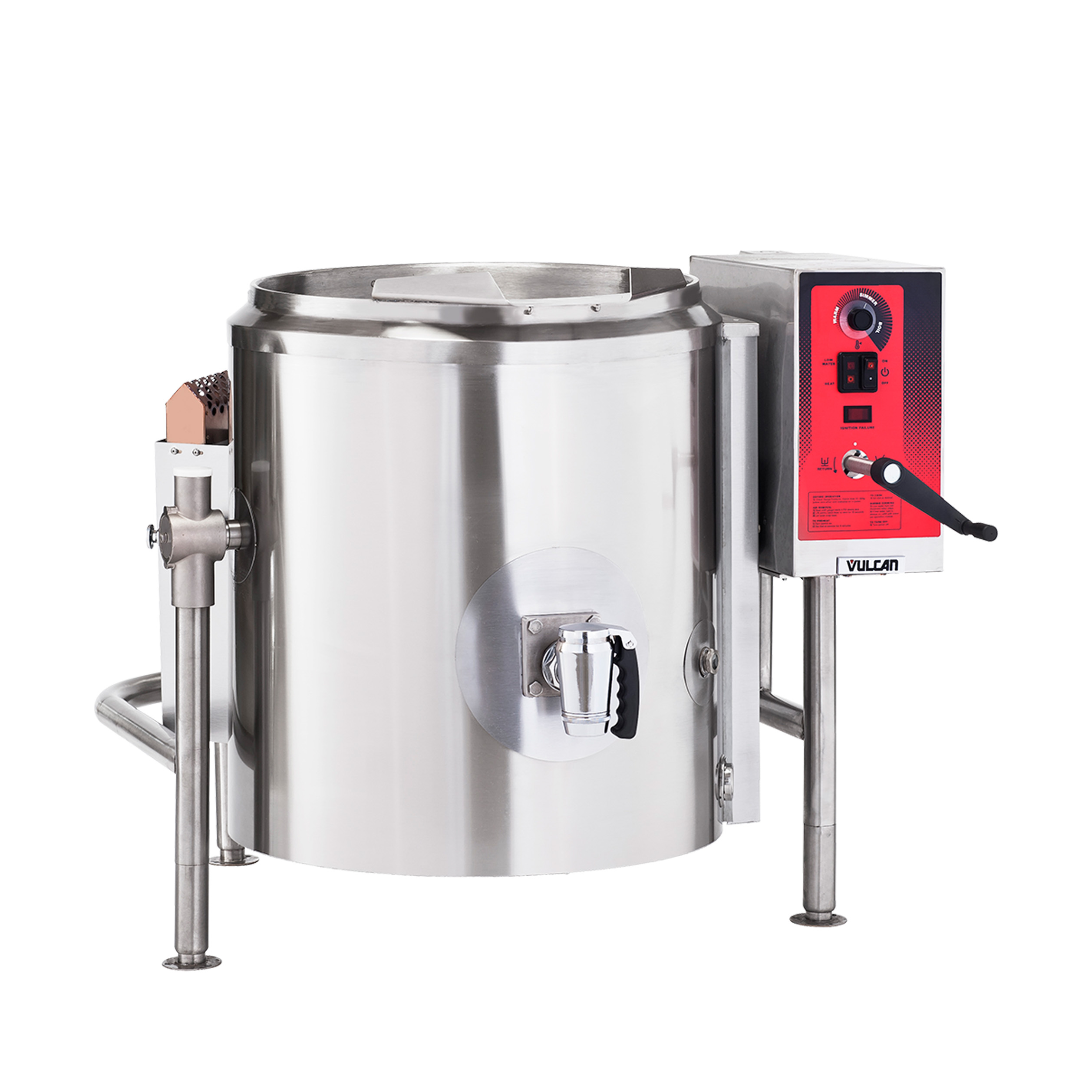 Vulcan, K40GL, Kettle, Gas, Stationary