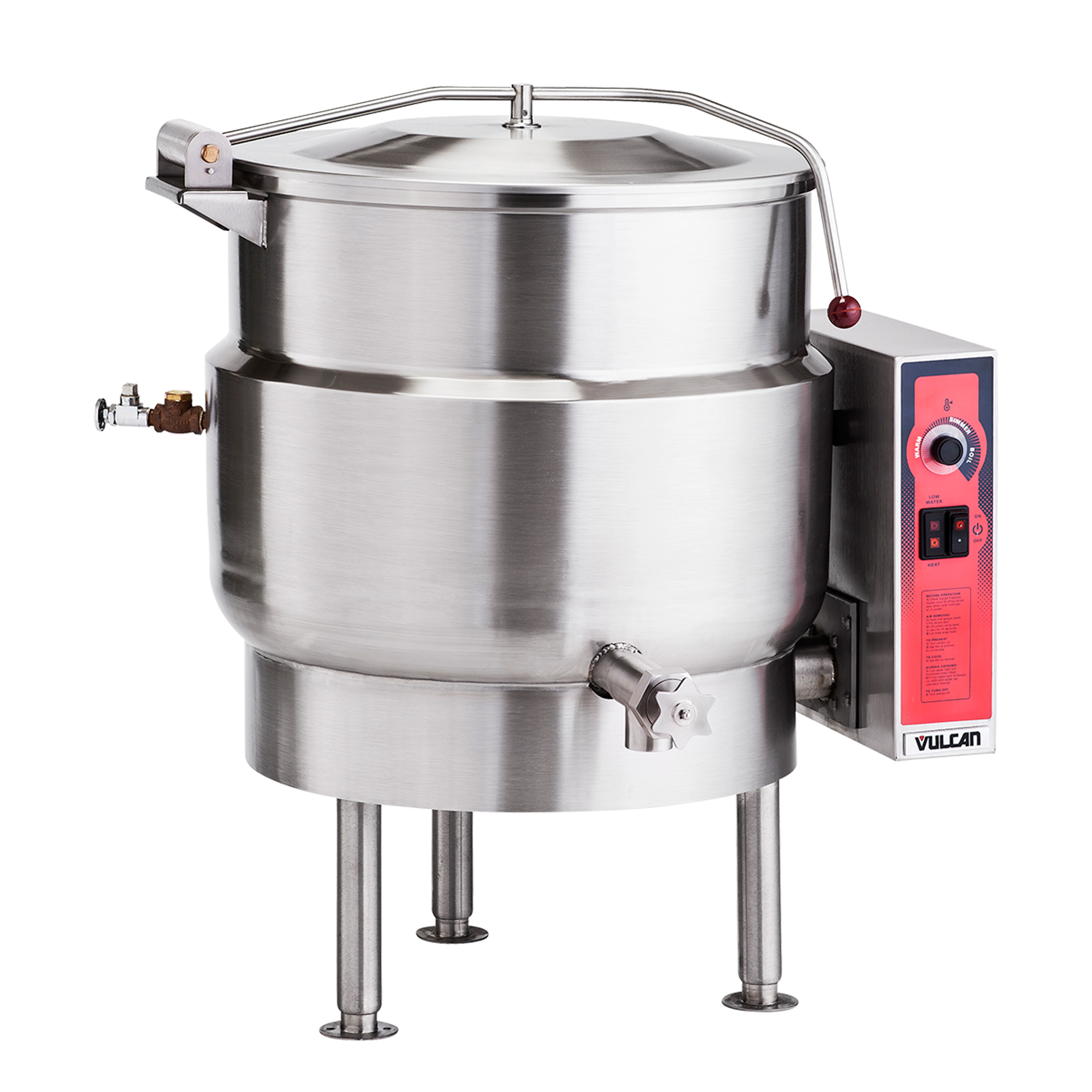 Vulcan, K60EL, Kettle, Electric, Stationary