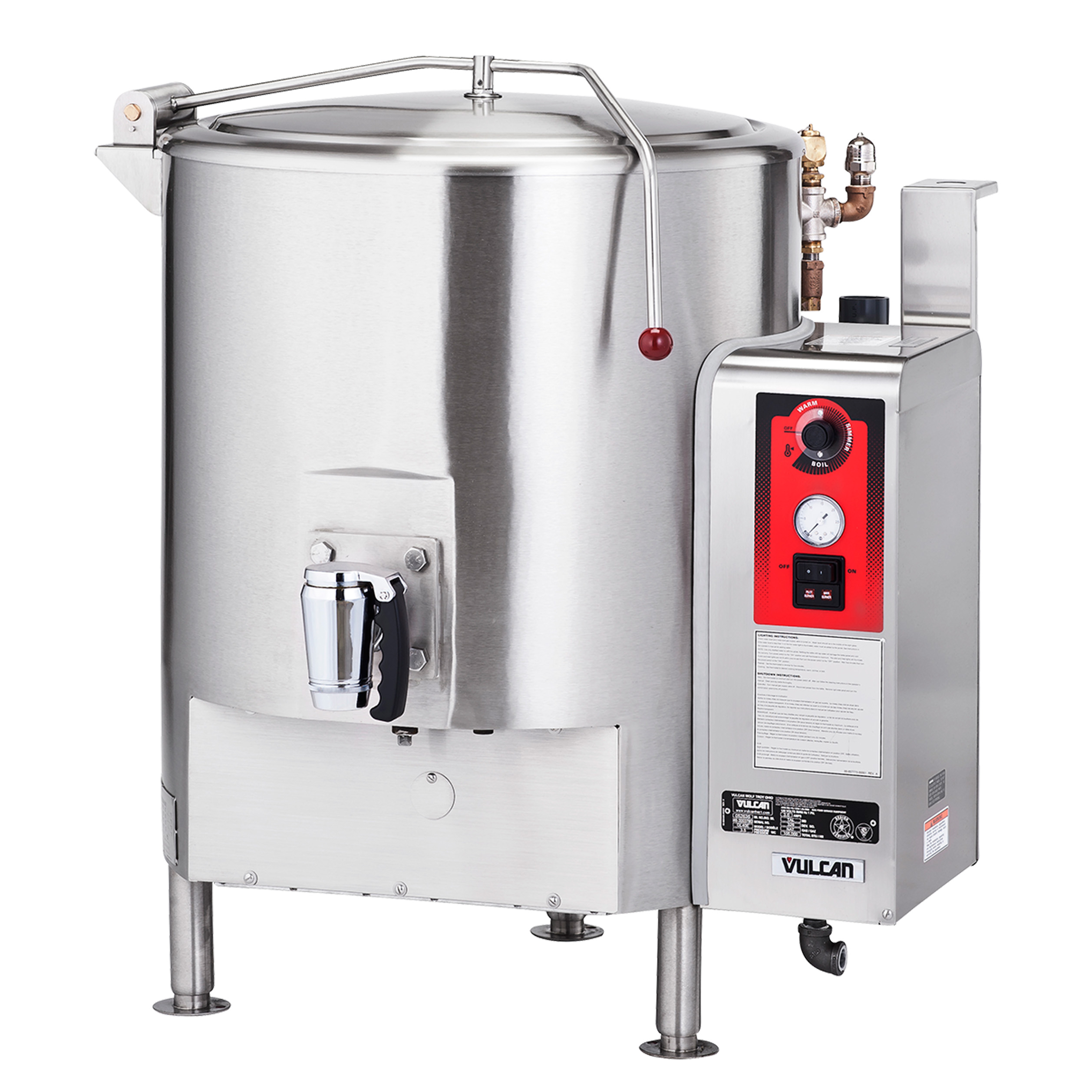 Vulcan, SL80, Kettle, Direct Steam, Stationary