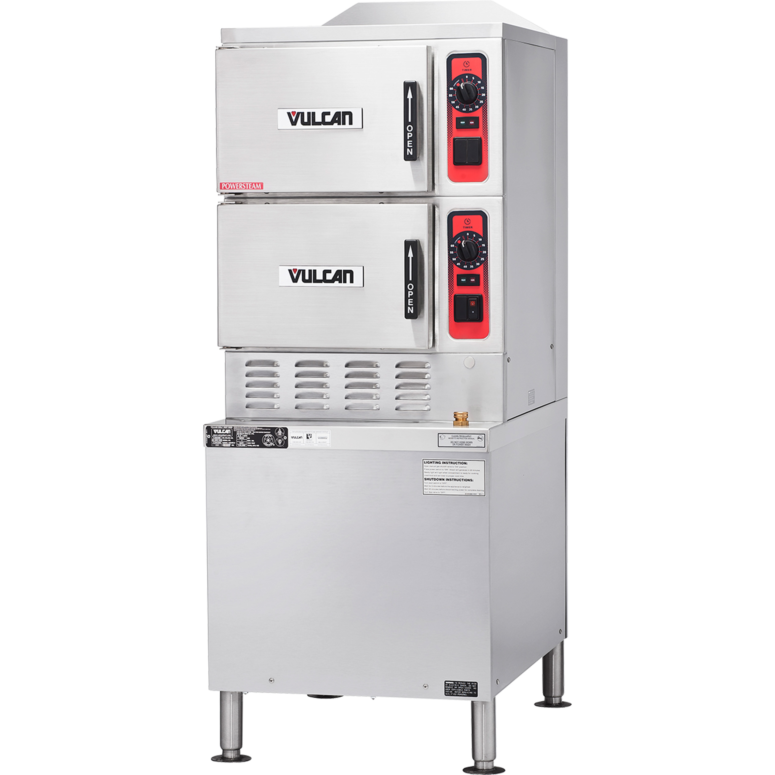 Vulcan, C24DA10, Steamer, Convection, Direct-Steam, Floor Model