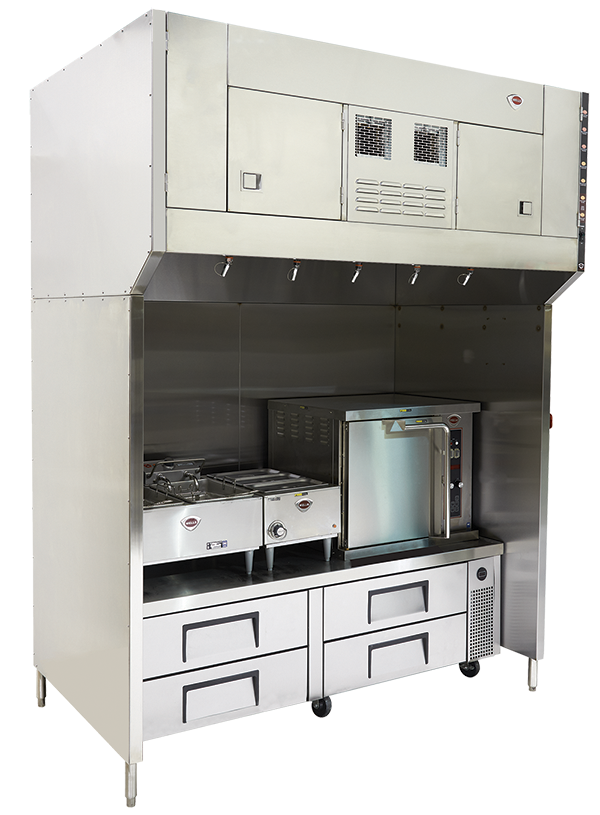 Wells, 5N-WVU-72, Ventless Exhaust System