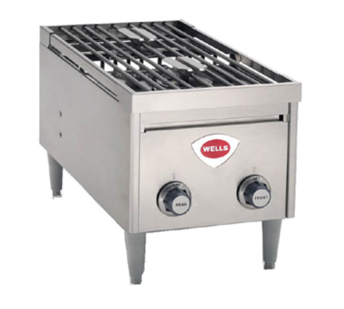 Wells, 5I-H2412G_NG, Hotplate, Countertop, Gas
