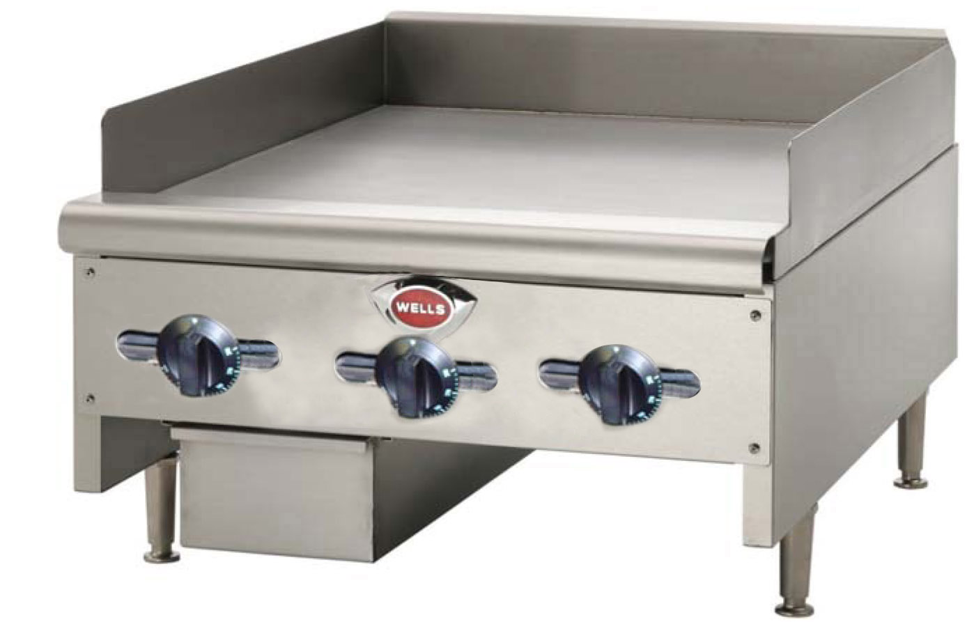 Wells, 5G-HDTG4830G_LP, Griddle, Gas, Countertop