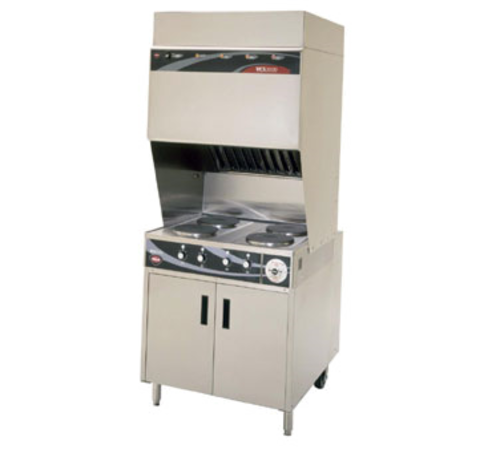 Wells, 5M-WV4HF, Range, Ventless, Electric