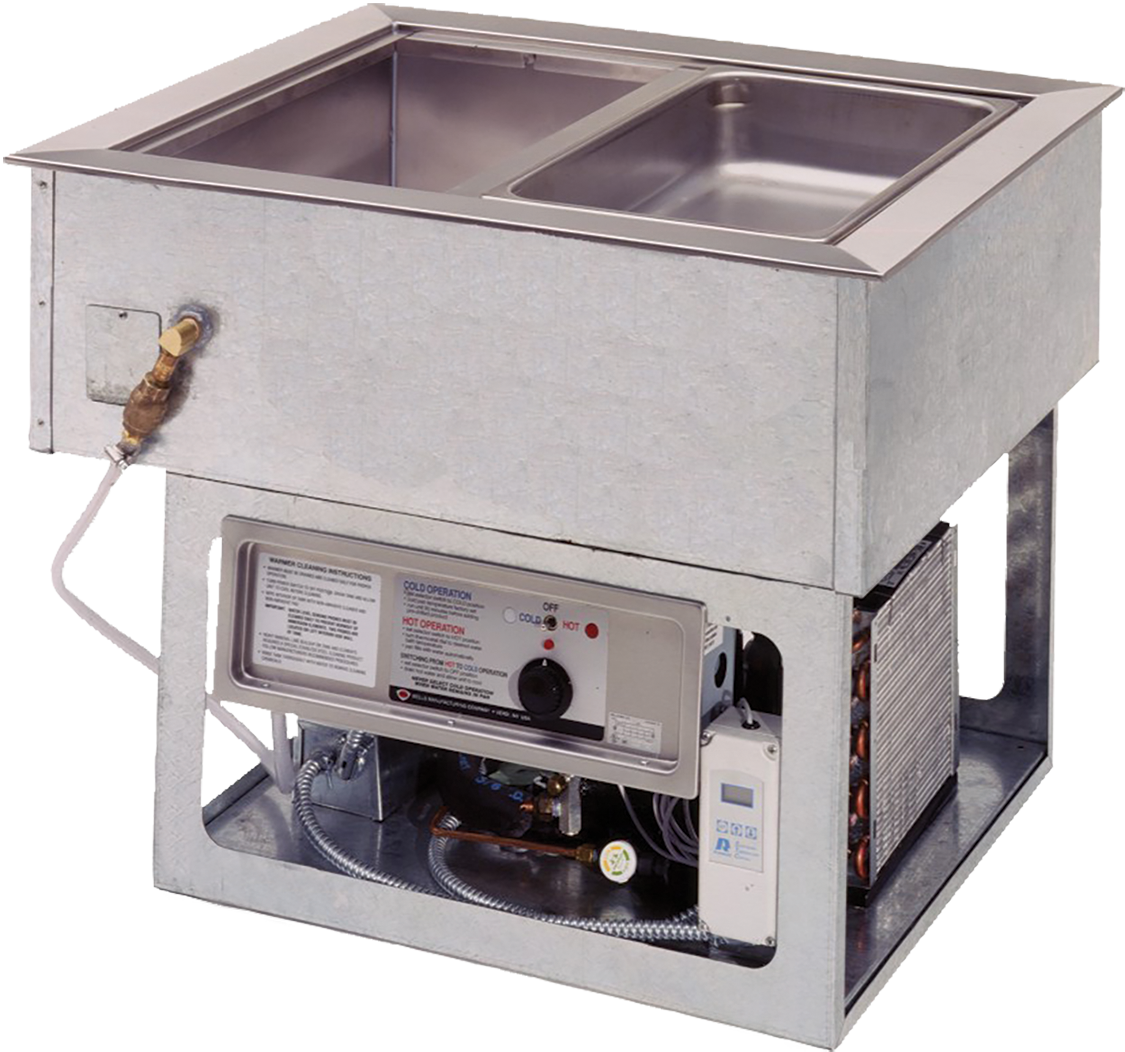 Wells, HRCP-7200, Hot / Cold Food Well Unit, Drop-In, Electric, 208-240V, 25.88 Inch, 27.12