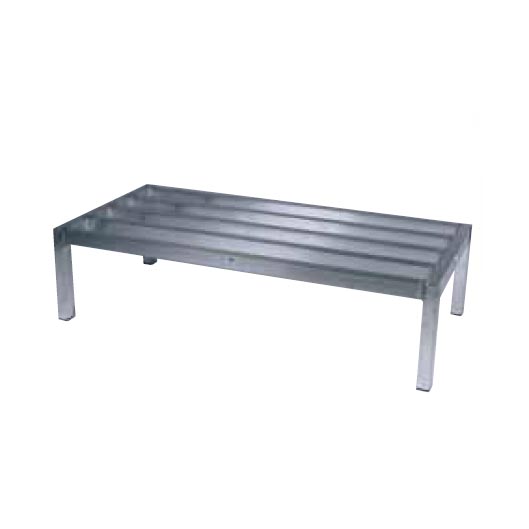 Winholt, DASQ-3-1224, Dunnage Rack, Vented, Aluminum, 2100 Lbs