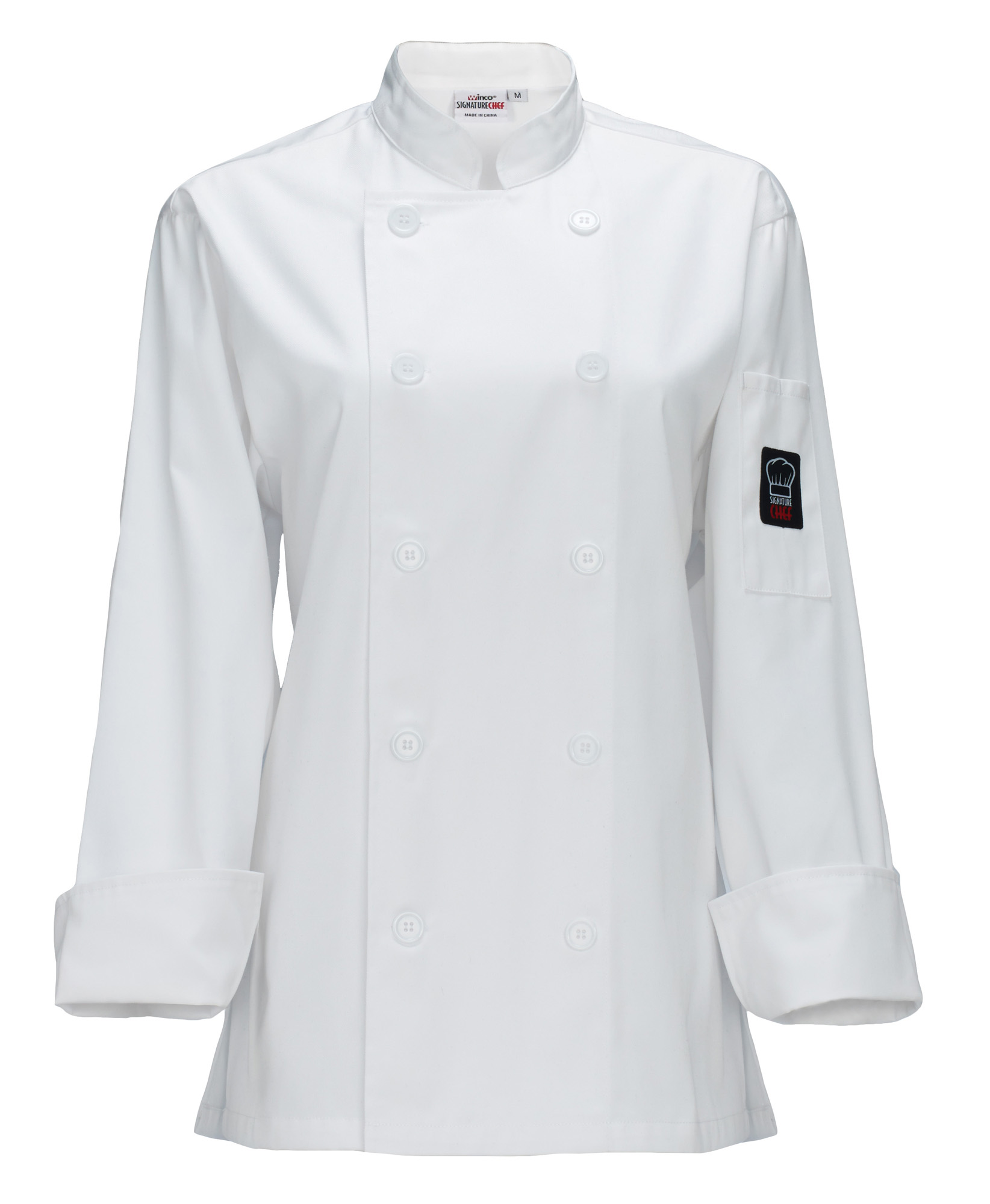 Winco, UNF-7WL, Chef's Coat